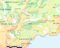 Map commune FR insee code 06149