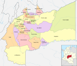 Archivo:Mapa de Meta (político)