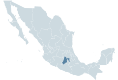 Mexico map, MX-MEX.svg
