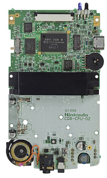 Nintendo-Game-Boy-Color-Motherboard-Bottom
