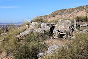 Archivo:Parque megalítico de Gorafe Dolmen 141 (2)