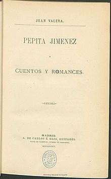 Pepita Jiménez 1875 Juan Valera.jpg