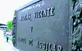 Placa En la plaza Libertad, En Honor a los Hermanos Aguilar En San Salvador