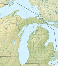 Península Superior de Míchigan ubicada en Míchigan