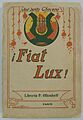 ¡Fiat lux! (1908)