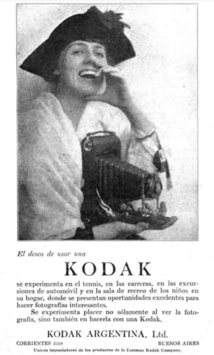Archivo:Antigua publicidad de Kodak