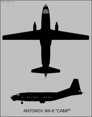 Archivo:Antonov An-8 Camp two-view silhouette
