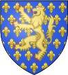 Arms of Beaumont (Baron Beaumont, 1309).svg