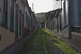 Calle tipica de Santo Domingo, Garafia
