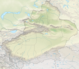 Tian Shan ubicada en Xinjiang