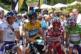 Critérium du Dauphiné 2011 - Départ Pontcharra.JPG