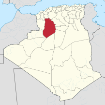 El Bayadh in Algeria 2019.svg