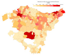 Euskadi Poblacion 2018