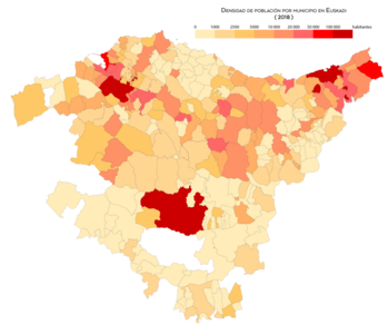 Euskadi Poblacion 2018