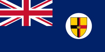 Flag of Sarawak (1947–1963)