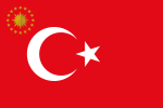 Archivo:Flag of the President of Turkey