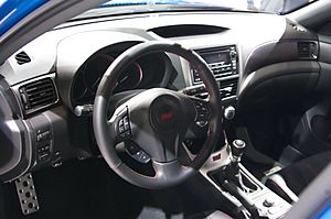 Archivo:Geneva MotorShow 2013 - Subaru WRX STI steering wheel