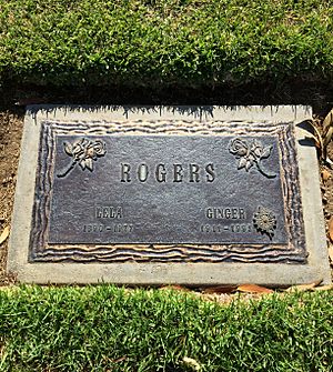 Archivo:Ginger Rogers Grave