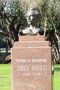 José Martí busto El Rosedal
