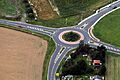 Kreisverkehr in Bayern Aerial fg182