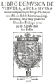 Libro de musica de vihuela