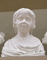 Archivo:Lorenzo bartolini, ritratto di elisa bonaparte da bambina, gesso