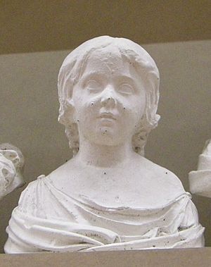 Archivo:Lorenzo bartolini, ritratto di elisa bonaparte da bambina, gesso