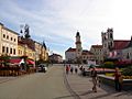 Main square of Banská Bystrica, Slovakia