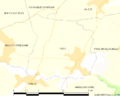 Map commune FR insee code 14747