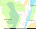 Map commune FR insee code 57184