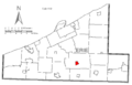 Map of Waterford, Erie County, Pennsylvania Highlighted