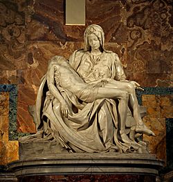 Archivo:Michelangelo's Pieta 5450 cropncleaned