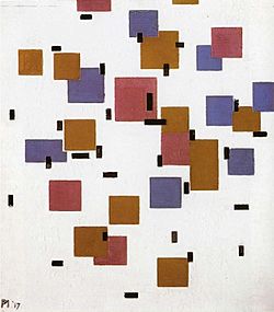 Archivo:Mondrian Compositie in kleur A