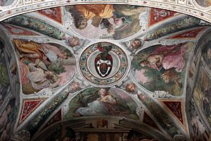 Archivo:Paolo cespedes e cesare arbasia, evangelisti e storie della vergine, 1571-77 circa, 02