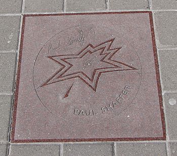 Archivo:Paul Shaffer star on Walk of Fame