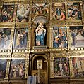 Pinturas de Pietro Morone en el retablo de la Parroquia de Fustiñana (Navarra)