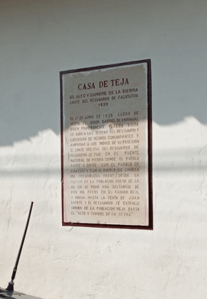 Archivo:Placa Conmemorativa Pueblo Viejo Facatativa