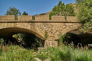 Archivo:Puente de Felmin sobre el río Torio. León (6)