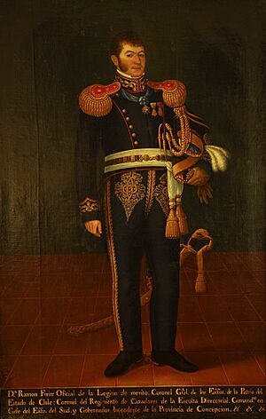 Archivo:Ramón Freire por Gil de Castro