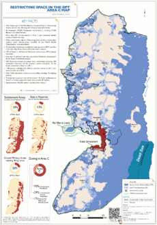 Archivo:Restricted space in the West Bank, Area C