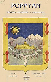 Archivo:Revista Popayán, ejemplar de noviembre de 1926