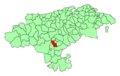 Santiurde de Reinosa (Cantabria) Mapa
