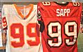 Sapp HOF jerseys