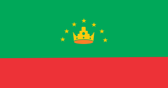 The projectflag of Tajikistan (1992) V2