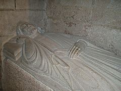 Tomb of Afonso VIII de Galicia León (Capela das Reliquias da catedral de Santiago de Compostela)