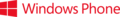 Windows Phone 8 logo and wordmark