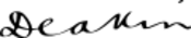 Alfred Deakin's Signature.svg