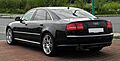 Audi S8 (D3, 2. Facelift) – Heckansicht, 21. Juli 2011, Velbert