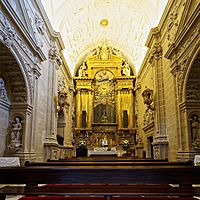 Archivo:Baeza Catedral de la Natividad de Nuestra Señora side Altar
