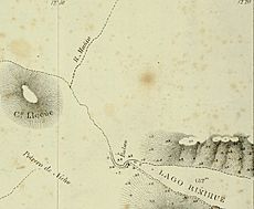 Archivo:Balseo en el Mapa de Litoral de Valdivia de Francisco Vidal Gormaz 1837